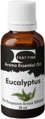 FAST FINE Eucalyptus Diffuser Essential Aroma Oil Pure 50 ml (Pack of 1)(50 ml)