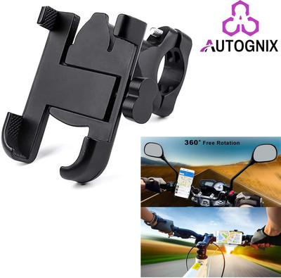 AutoGnix Bike Mobile Holder(Black)