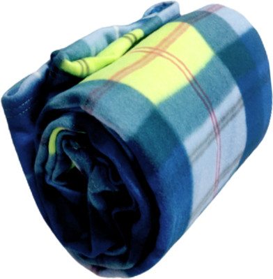 SIMAM 3D Printed Single Fleece Blanket for  AC Room(Polyester, Multicolor)