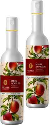 Feonnaa New Aroma Shower Gel 100 ml (Pack of 2) 200 ml(2 x 100 ml)