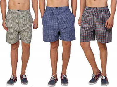 Mikacloth Checkered Men Boxer