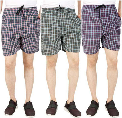 Mikacloth Checkered Men Boxer