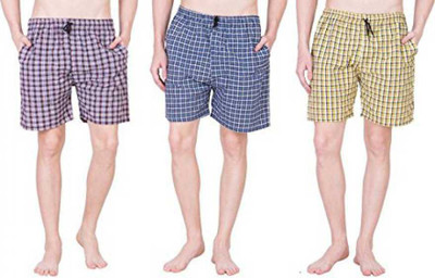 Mikacloth Checkered Men Boxer