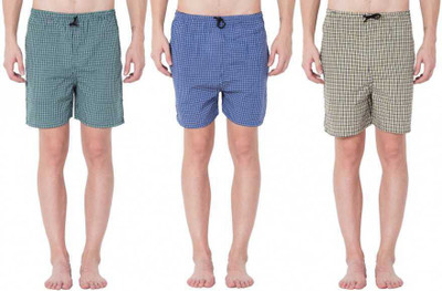 Mikacloth Checkered Men Boxer