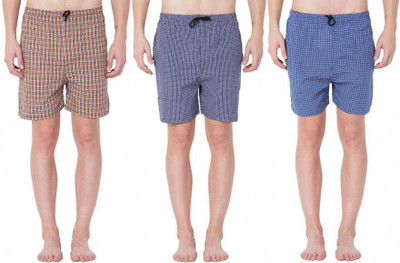Mikacloth Checkered Men Boxer