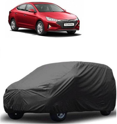 ARNEJA Car Cover For Hyundai Elantra (Without Mirror Pockets)(Grey)