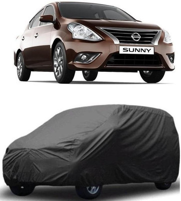 ARNEJA Car Cover For Nissan Sunny (Without Mirror Pockets)(Grey)