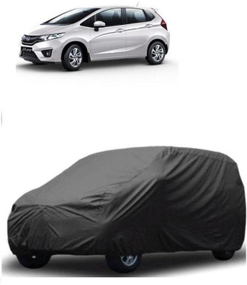ARNEJA Car Cover For Honda Jazz (Without Mirror Pockets)(Grey)