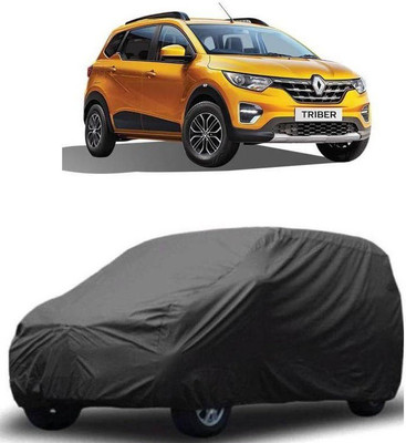 ARNEJA Car Cover For Renault Triber (Without Mirror Pockets)(Grey)