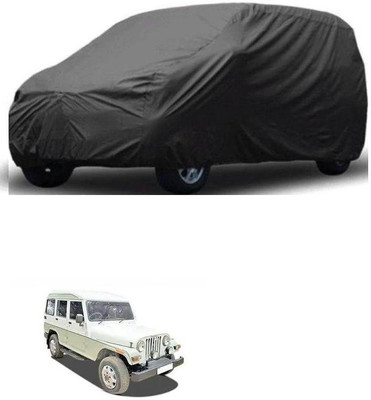 ARNEJA Car Cover For Mahindra Marshal (Without Mirror Pockets)(Grey)