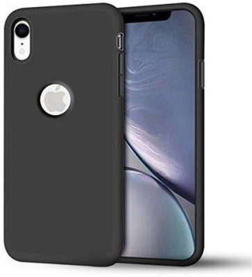 Mozo Back Cover for Apple iPhone XR(Black, Camera Bump Protector, Silicon, Pack of: 1)