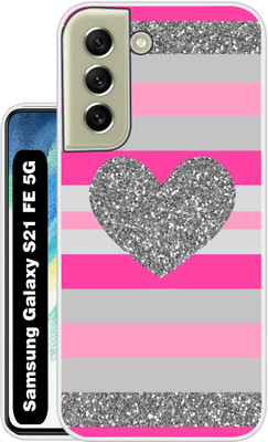 Case Club Back Cover for Samsung Galaxy S21 FE 5G(Pink, Camera Bump Protector, Silicon, Pack of: 1)
