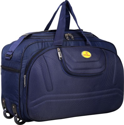 SD Star Fabric Travel Duffel Bags for Men and Women Duffel With Wheels (Strolley)