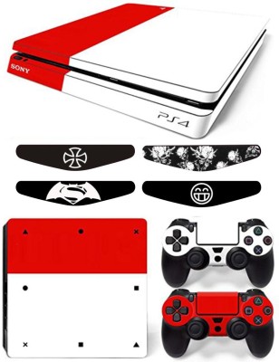 ELTON Cover for PS4 Slim Console and Controllers  Gaming Accessory Kit(Multicolor, For PS4)