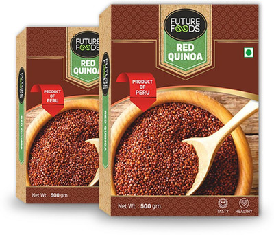 Future Foods Future Food Red Quinoa Quinoa(1 kg, Pack of 2)