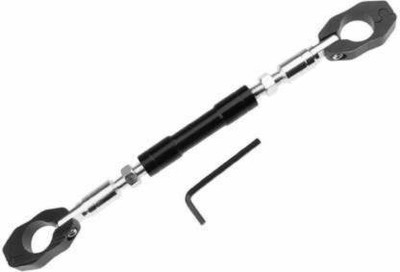 inayat Middle Adjustable Motorcycle Handlebar Cross Bar Rod Clip-on Handle Bar(Black)