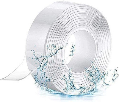 Dwiza Enterprise Double Sided Manual Double Sided Adhesive Tape (Manual)(Set of 1, Clear)