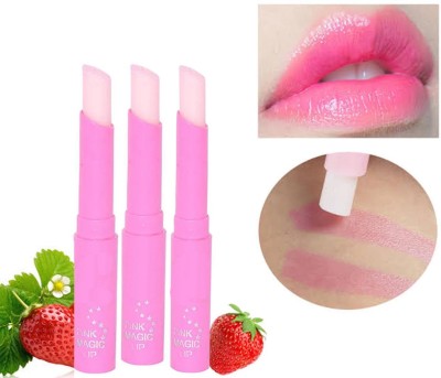 GYBest Pink Magic Strawberry Pack of 3 Strawberry(Pack of: 3, 6 g)