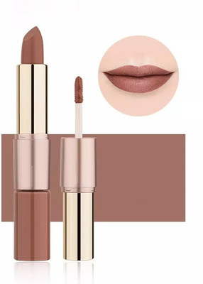tanvi27 2 IN 1 LIPSTICK MATTE LIQUID LIPSTICK CRAYON WITH LIQUID(BROWN, 10 g)