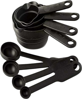 BHAGDEV 8 pcs Measuring Cups & Spoons Set Measuring Cup Set(250 ml)