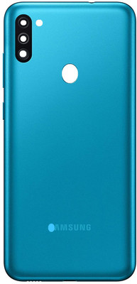 Sandreezz Samsung Galaxy M11 / SM-M115 (with Proper Logo) Back Panel(Blue)