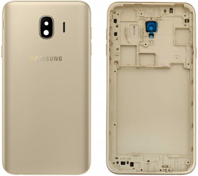 Kraze4blaze Samsung Galaxy J4 Back Panel(Gold)