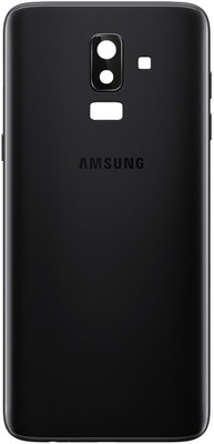 Sandreezz Samsung Galaxy J8 / SM-J810 (with Proper Logo) Back Panel(Black)