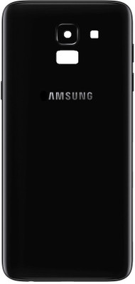 Sandreezz Samsung Galaxy J6 / SM-J600 (with Proper Logo) Back Panel(Black)