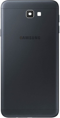 Sandreezz Samsung Galaxy J7 Prime / SM-G610 (with Proper Logo) Back Panel(Black)