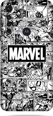 WeCre8 Skin's Motorola Moto G Stylus, Marvel Comic Mobile Skin(Multicolor)