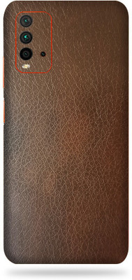 AsSkin Redmi 9 Power, mi 9 power Mobile Skin(Ultra Super Brown Leather With High Matte Finish.)