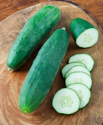 WHYGI English Cucumber Seeds for Planting Outdoors Home Garden-CuC_501 Seed(100 per packet)