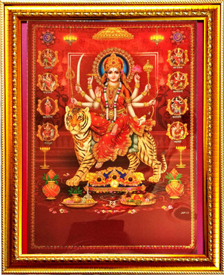 SUNINOW nav durga maa Religious Frame