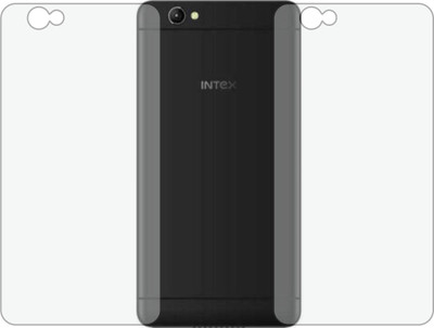 TELTREK Back Screen Guard for INTEX AQUA SELFIE(Pack of 2)