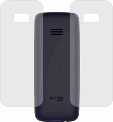 Fasheen Back Screen Guard for LAVA HERO 600 PLUS (Matte Finish)(Pack of 2)