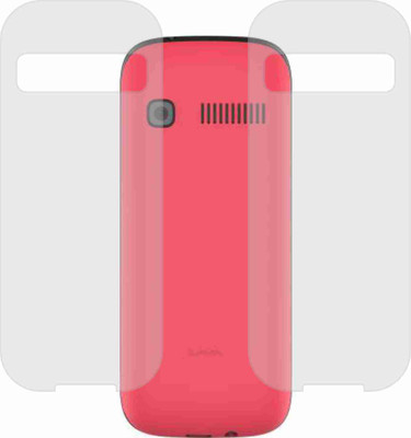 Fasheen Back Screen Guard for LAVA A1 (Matte Finish)(Pack of 2)