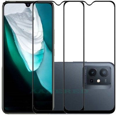KMPERED Edge To Edge Tempered Glass for Samsung F14, Samsung F14 5G, Samsung Galaxy F14 5G(Pack of 2)