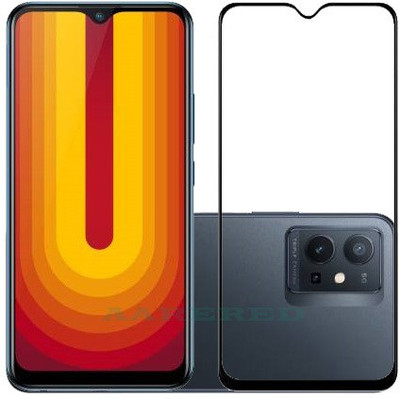 AARERED Edge To Edge Tempered Glass for iQOO Z7 5G, iQOO Z7 5G, Vivo iqoo z7 5g(Pack of 1)