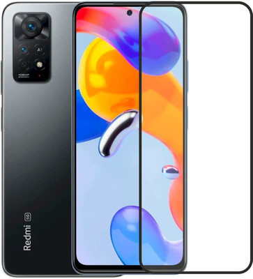 MD SmartBuy Edge To Edge Tempered Glass for Redmi Note 11 5G, Redmi Note 11T 5G(Pack of 1)