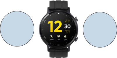 iTips Edge To Edge Tempered Glass for realme Watch S smartwatch(Pack of 2)