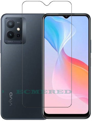 ECMERED Tempered Glass Guard for Vivo T1 5G(Pack of 1)