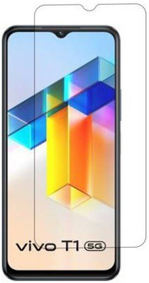BRENZZ Tempered Glass Guard for Vivo T1 5G(Pack of 1)