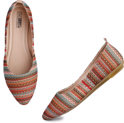 Tryfeet Beautifully Knitted Comfortable Trendy Bellies For Women(Multicolor , 4)