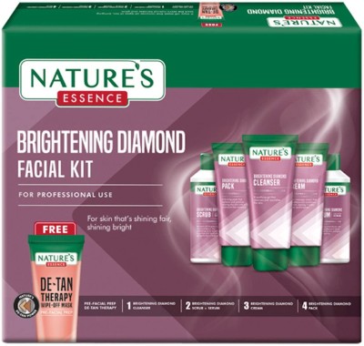 Nature's Essence Brightening Diamond Facial Kit(550 g)