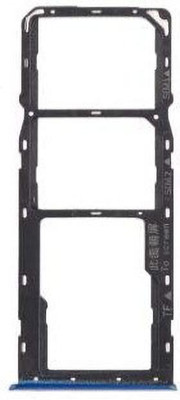 Shockware Sim Card Tray(Compatible With Realme 7 Pro Blue)