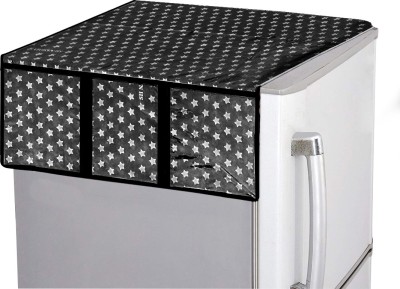 SH NASIMA Refrigerator  Cover(Width: 22 cm, Black)