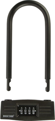 DOCOSS Metal U Lock Strong Bike Lock Cable Number Lock for Bike /Password Lock for Bike Metal U Lock Heavy Duty Bicycle/Bike Helmet Security Lock with Number Cycle Lock U Lock(Black) DOCOSS Metal U Lock Strong Bike Lock Cable Number Lock for Bike /Password Lock for Bike Metal U Lock Heavy Duty Bicycle/Bike Helmet Security Lock with Number Cycle Lock U Lock(Black)