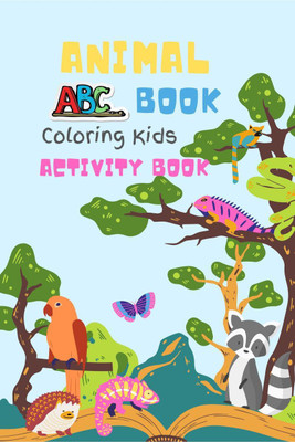 Animal ABC Book | Coloring Kids Activity Book(English, Paperback, Kim Dixon)