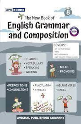 THE NEW BOOK OF ENGLISH GRAMMAR AND COMPOSITION 8(Paperback, MRS MEETA RAI)