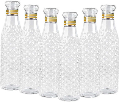 sh collection hub 1000 ml Plastic Bottle(Pack of 6, White)